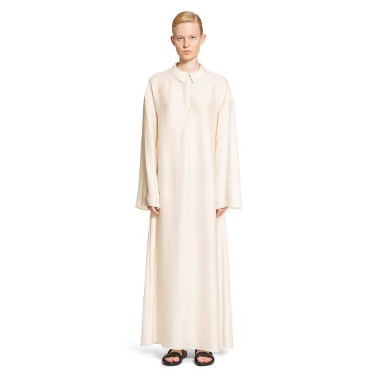  더로우 롱 원피스 8734W3673CRE Off white