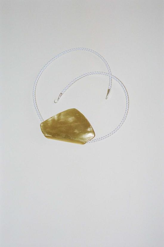  산탄젤로 와이드 벨트 아타르  화이트 - SANTANGELO