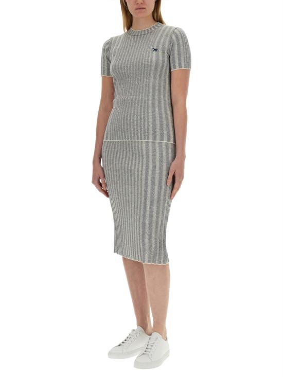  메종키츠네 스커트 MW01510KT1104 P476 GREY - MAISON KITSUNE