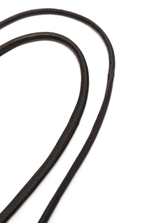 25SS 펄링바이지아니 슬림 벨트 CINTURAFILO NAPPATESTADIMORO Marrone scuro - FURLING BY GIANI