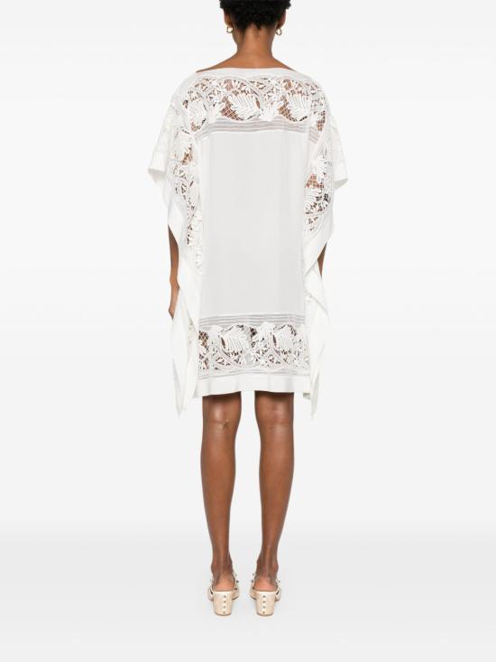 25SS 에르마노 설비노 숏 원피스 D462Q778 VKX10602 White - ERMANNO SCERVINO