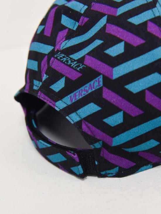  베르사체 볼캡 Versace La Greca 모노그램 야구  멀티컬러 - VERSACE