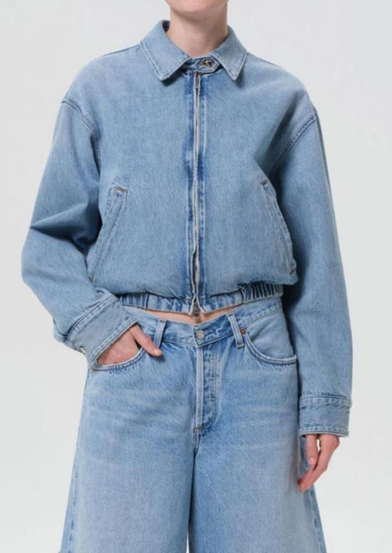  에이골디 데님 자켓 아골드 나일 재킷