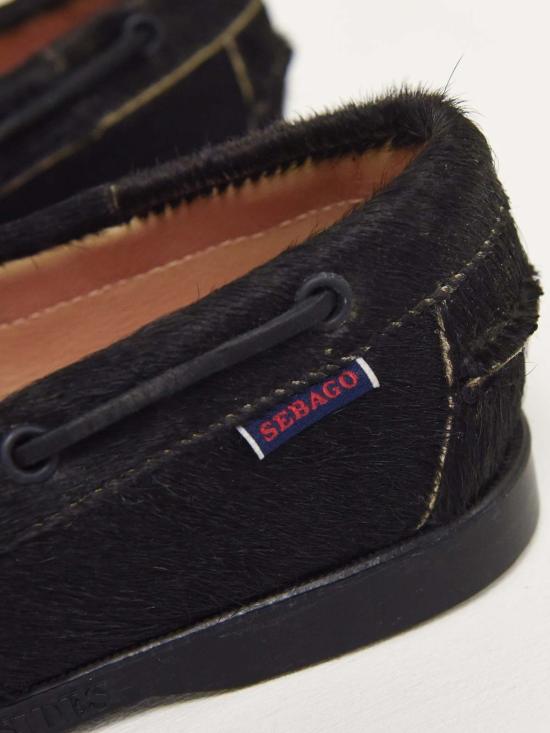  세바고 부츠 독사이드 포틀랜드 로우 슈즈 블랙/화이트 - SEBAGO