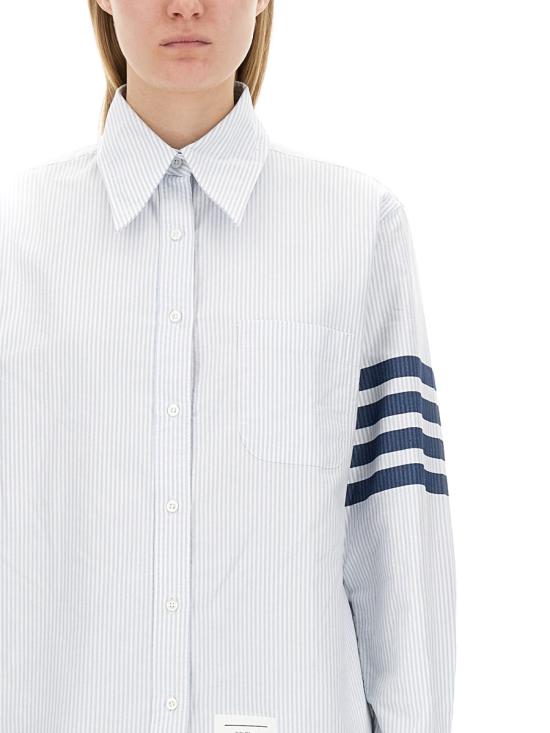  톰브라운 블라우스/셔츠 FLL169A 01479450 BLUE - THOM BROWNE