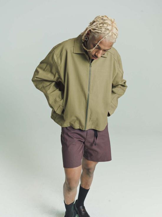  로아 자켓 지퍼업  재킷 그린 모스 - ROA