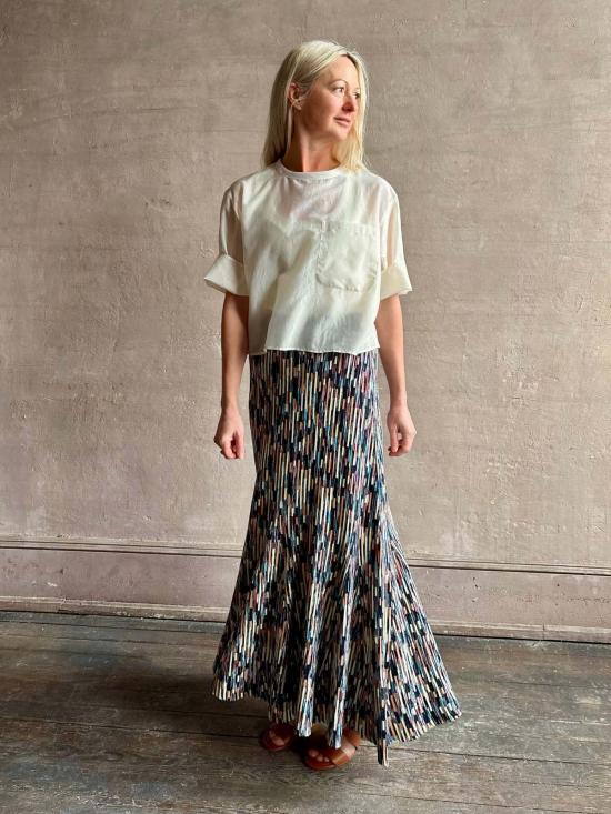  티더블유피 반팔 티셔츠 Twp New Ex T Top 아이보리 - TWP