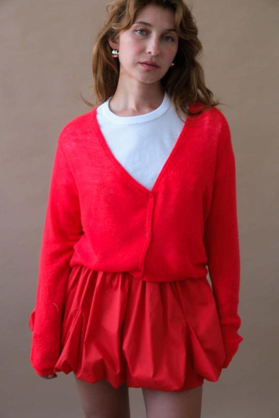  Allina Liu 숏 스커트 알리나 리우 퍼프 스커트 포피 - OTHER BRANDS