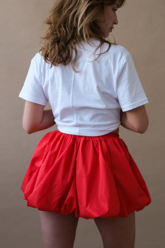  Allina Liu 숏 스커트 알리나 리우 퍼프 스커트 포피 - OTHER BRANDS