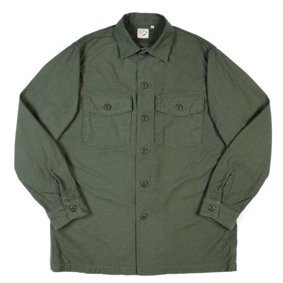  오어슬로우 긴팔 셔츠 오르슬로 피로 셔츠 그린