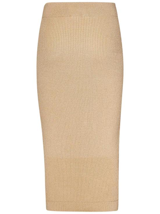 25SS 발망 스커트 EF1LD022KI10 0DC NUDE - BALMAIN