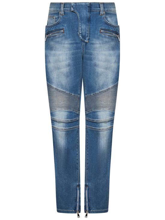 25SS 발망 데님 팬츠 EH1MG115DF44 6FF BLUE