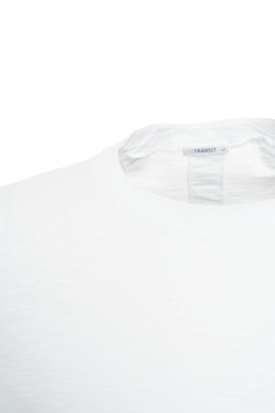 25SS 트렌짓 반팔 티셔츠 TRZ5400 U00 WHITE - TRANSIT