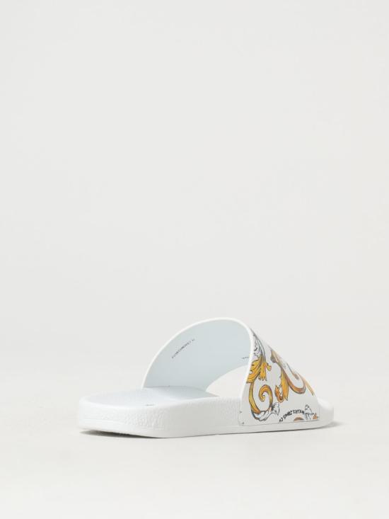 25SS 베르사체 뮬/슬리퍼 78VA3SQ3ZS365G03 WHITE DOM - VERSACE