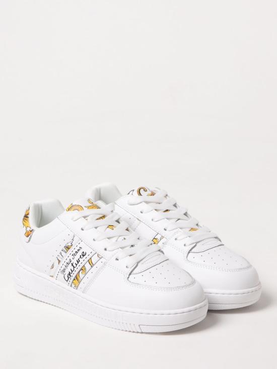 25SS 베르사체 로고 메이사 스니커즈  78VA3SJ7ZPB11G03 WHITE DOM - VERSACE