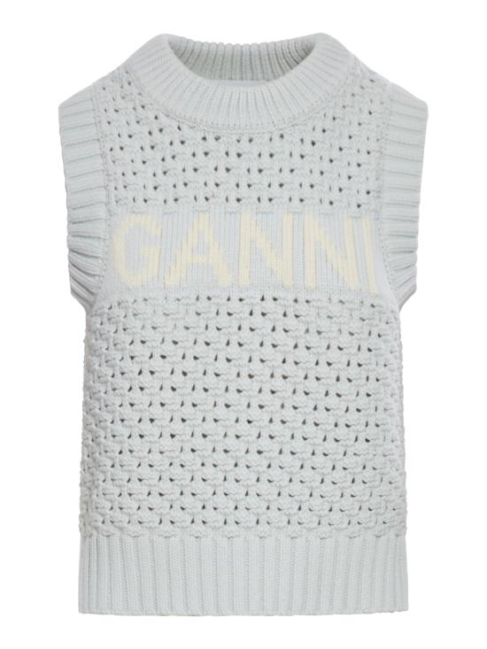 25SS 가니 베스트 K2348628 ILLUSION BLUE DOM