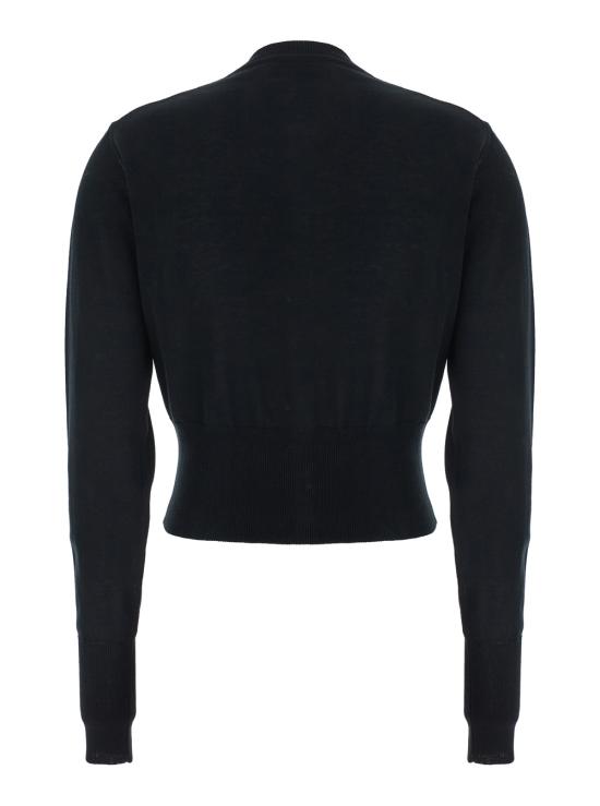 25SS 비비안웨스트우드 BEA 베아 크롭 가디건 1803002UY003FN401 BLACK DOM - VIVIENNE WESTWOOD