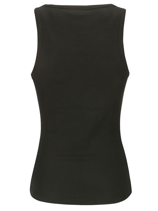 25SS 가니 민소매 티셔츠 T3898099 BLACK DOM - GANNI