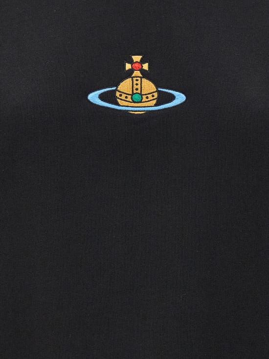 25SS 비비안웨스트우드 긴팔 티셔츠 1I010001J006ON401 BLACK DOM - VIVIENNE WESTWOOD