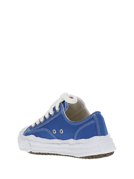 26SS 메종 미하라 야스히로 행크 OG 솔 캔버스 로우탑 A05FW702 CLBLUE LIGHT BLUE - MAISON MIHARA YASUHIRO