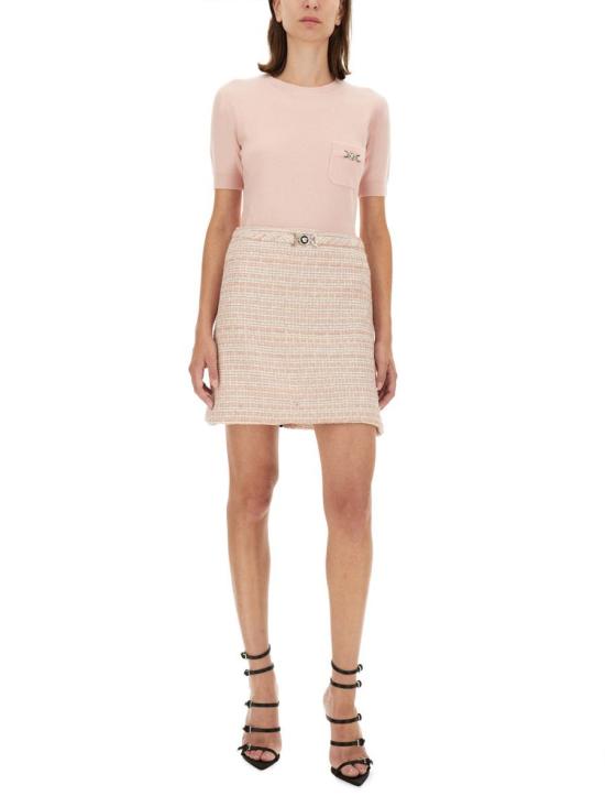 24FW 베르사체 스웨터 1016099 1A112871PT20 PINK - VERSACE