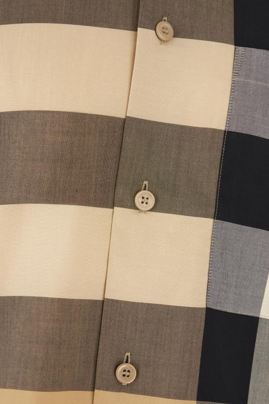 26SS 버버리 체크 코튼 셔츠 8071445 A7028 ARCHIVE BEIGE IP CHK - BURBERRY