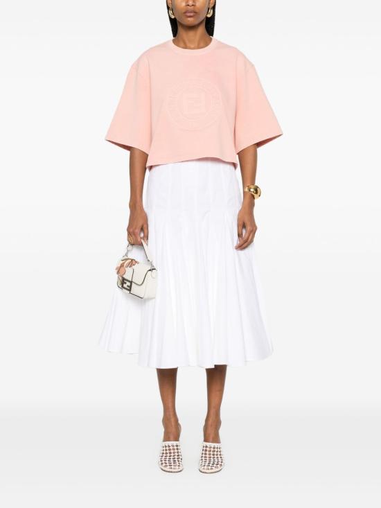 25SS 펜디 반팔 티셔츠 FS9718 ASNHF1RX7 Pink - FENDI