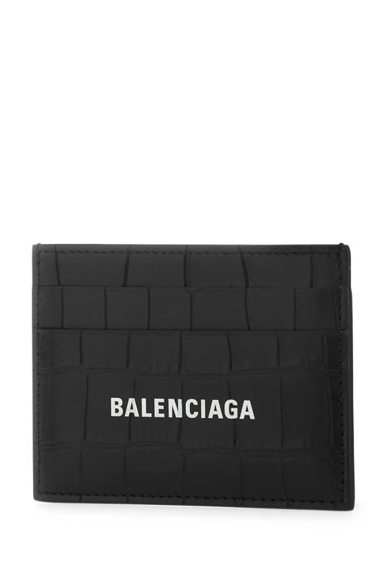  발렌시아가 캐쉬 카드 홀더 5943091ROP31000 BLACK DOM - BALENCIAGA