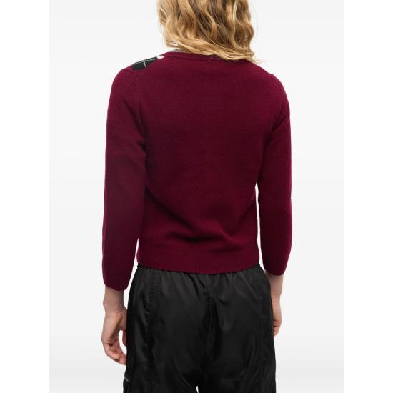 25FW 가니 가디건 K2532 730 RED - GANNI