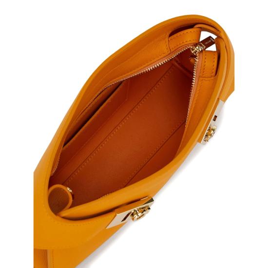 25FW 살바토레 페라가모 클러치/파우치 218964 0784584 BRILL ORANGE - SALVATORE FERRAGAMO