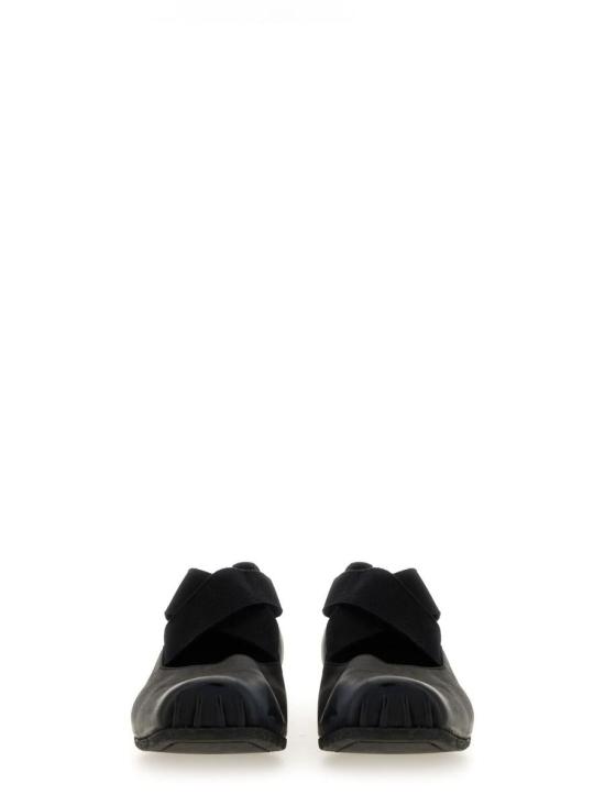 25FW 우마 왕 플랫 슈즈 US9001 UW900 Black - UMA WANG