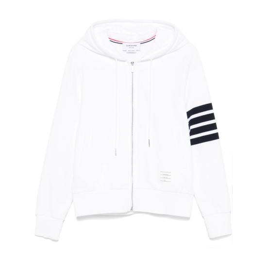 25FW 톰브라운 후드 티셔츠 MJT533A 00535 104 WHITE