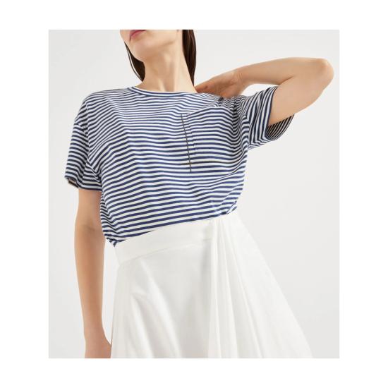 25SS 브루넬로 쿠치넬리 롱 스커트 M0F79G3812 C600 WHITE - BRUNELLO CUCINELLI