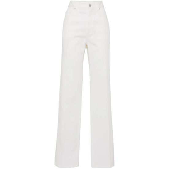 25SS 브루넬로 쿠치넬리 팬츠 M0H81P5568 C600R WHITE