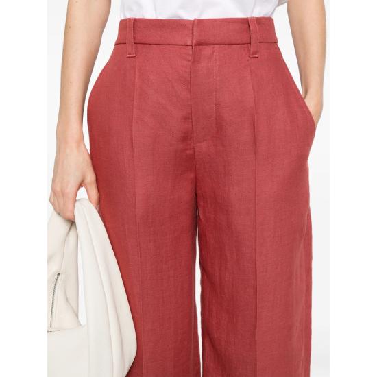 25SS 브루넬로 쿠치넬리 팬츠 MH537P8724 C7901 RED - BRUNELLO CUCINELLI