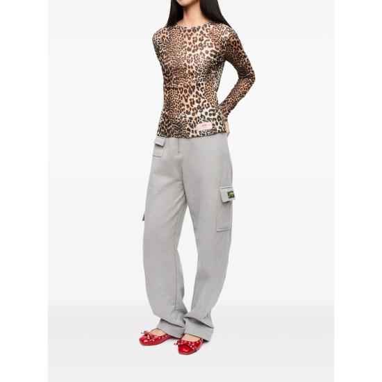 25FW 가니 긴팔 티셔츠 T4208 943 BROWN - GANNI