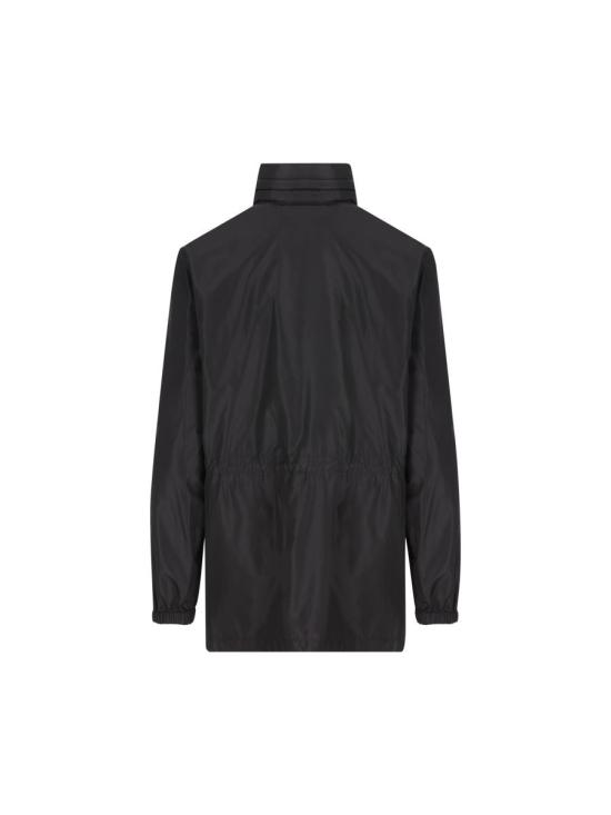 25FW 버버리 숏 나일론 파카  8110309A1189 AI25 Black - BURBERRY