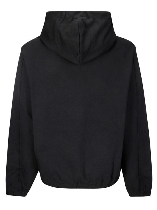 25SS 로아 후드 티셔츠 RBMW0397FA280BLK0020 WASHED BLACK DOM - ROA