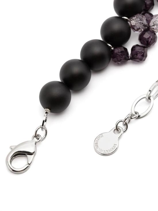 25SS 엠포리오 아르마니 목걸이/팬던트 EW001581 AF14890 UC001 BLACK - EMPORIO ARMANI