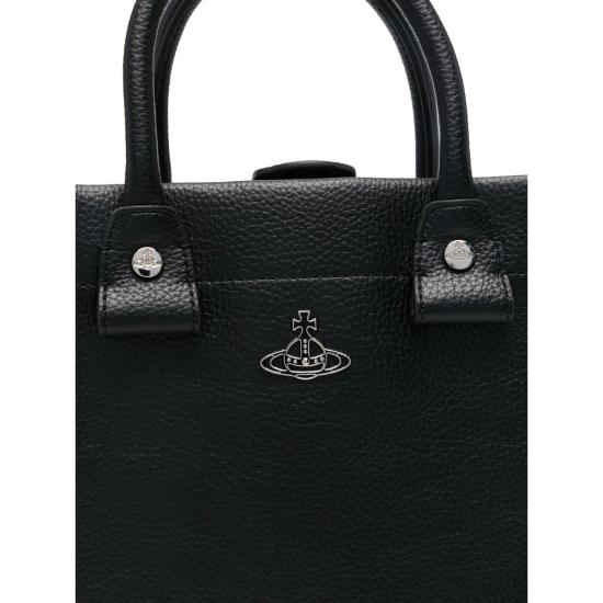 25SS 비비안웨스트우드 토트백 4803000DUS000DN403 BLACK DOM - VIVIENNE WESTWOOD