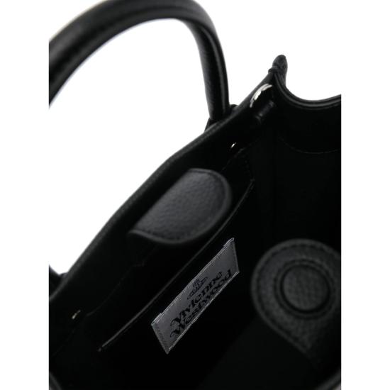 25SS 비비안웨스트우드 토트백 4803000DUS000DN403 BLACK DOM - VIVIENNE WESTWOOD