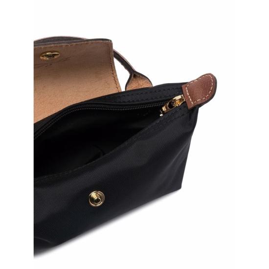 26FW 롱샴 르 플라아쥬 오리지널 핸들 파우치 34175089 001 BLACK DOM - LONGCHAMP