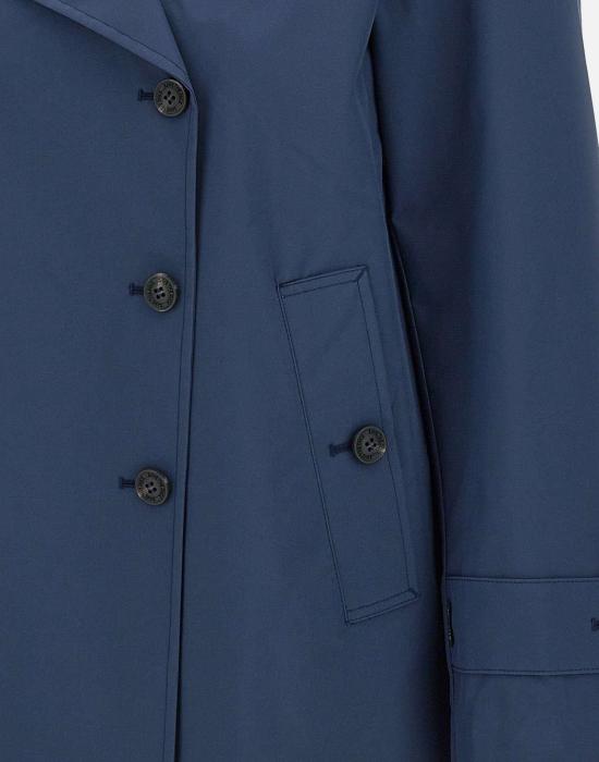 25SS 세이브더덕 코트 D31600WGRIN2090005 Blue - SAVE THE DUCK