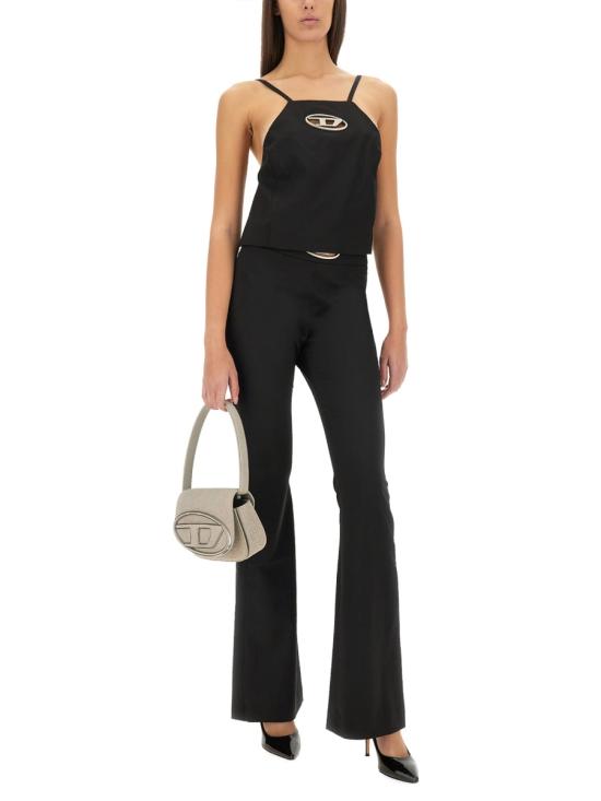 24FW 디젤 스트레이트 팬츠 A14390 0PHAL9XX BLACK - DIESEL