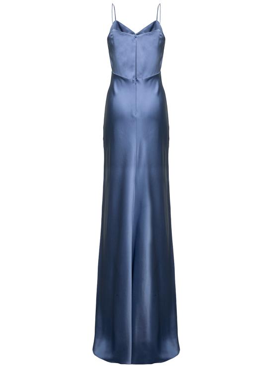  막스마라 롱 원피스 82260222600019 Light blue - MAX MARA
