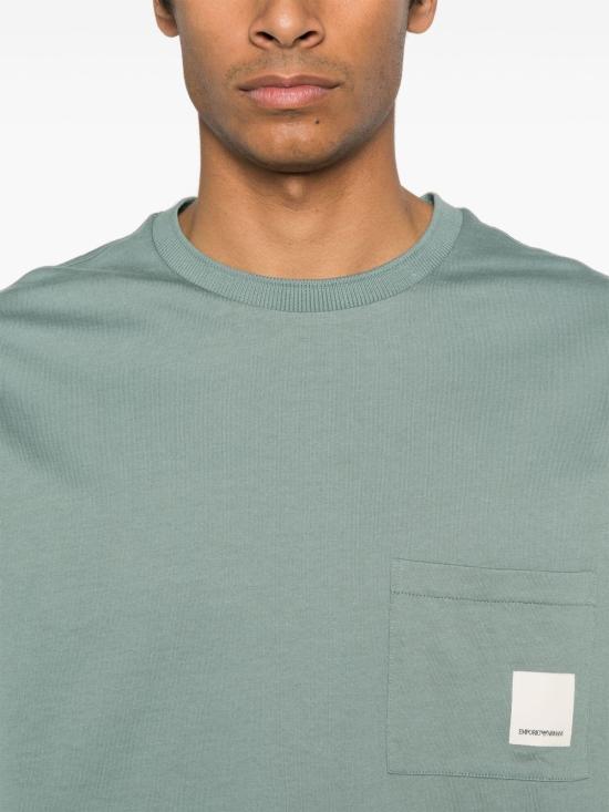25SS 엠포리오 아르마니 긴팔 티셔츠 EM000793 AF14835U9170 - EMPORIO ARMANI
