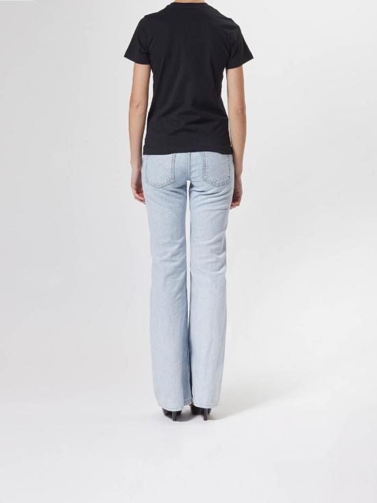  모스키노 반팔 티셔츠 071305411555 Black - MOSCHINO