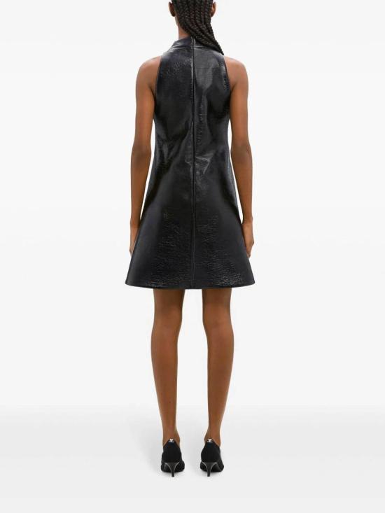 25FW 쿠레쥬 미디 스커트 324CRO456VY00149999 Black - COURREGES