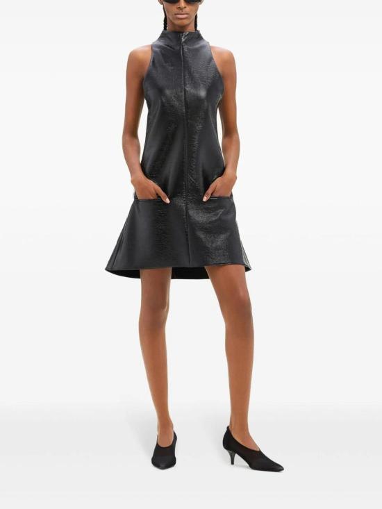 25FW 쿠레쥬 미디 스커트 324CRO456VY00149999 Black - COURREGES