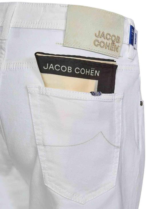  야콥코헨 스트레이트 팬츠 UQE1530S3848750D White - JACOB COHËN